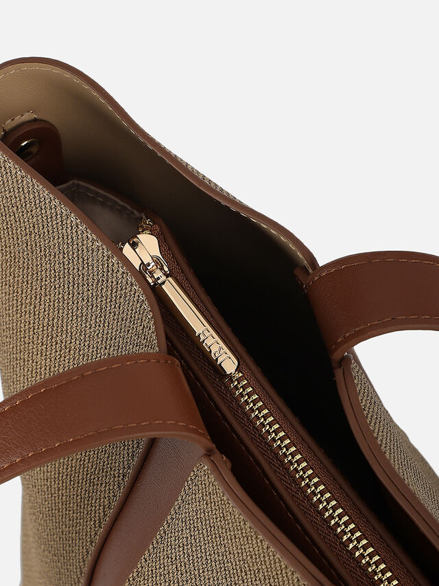 Aspen Twines Tote - Tan