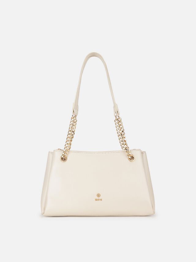Sandra Shoulder Bag - Off-White