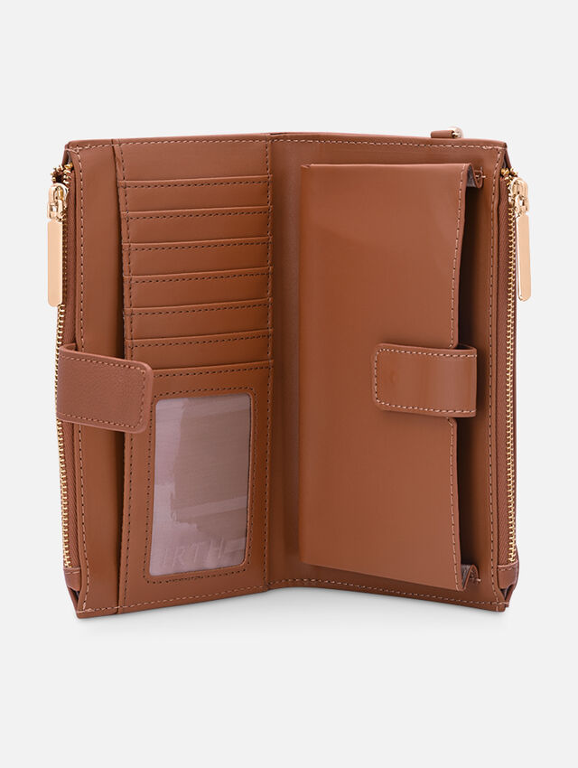 Button Up Beauty TanWallet